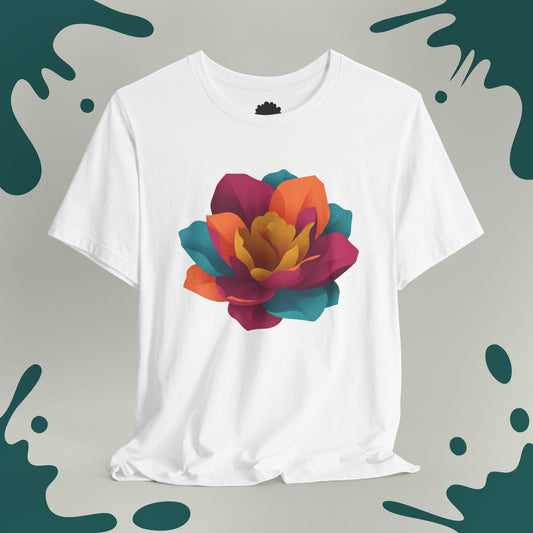 Geometric Bloom T-Shirt
