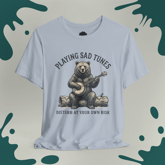 Sad Tunes Bear T-Shirt