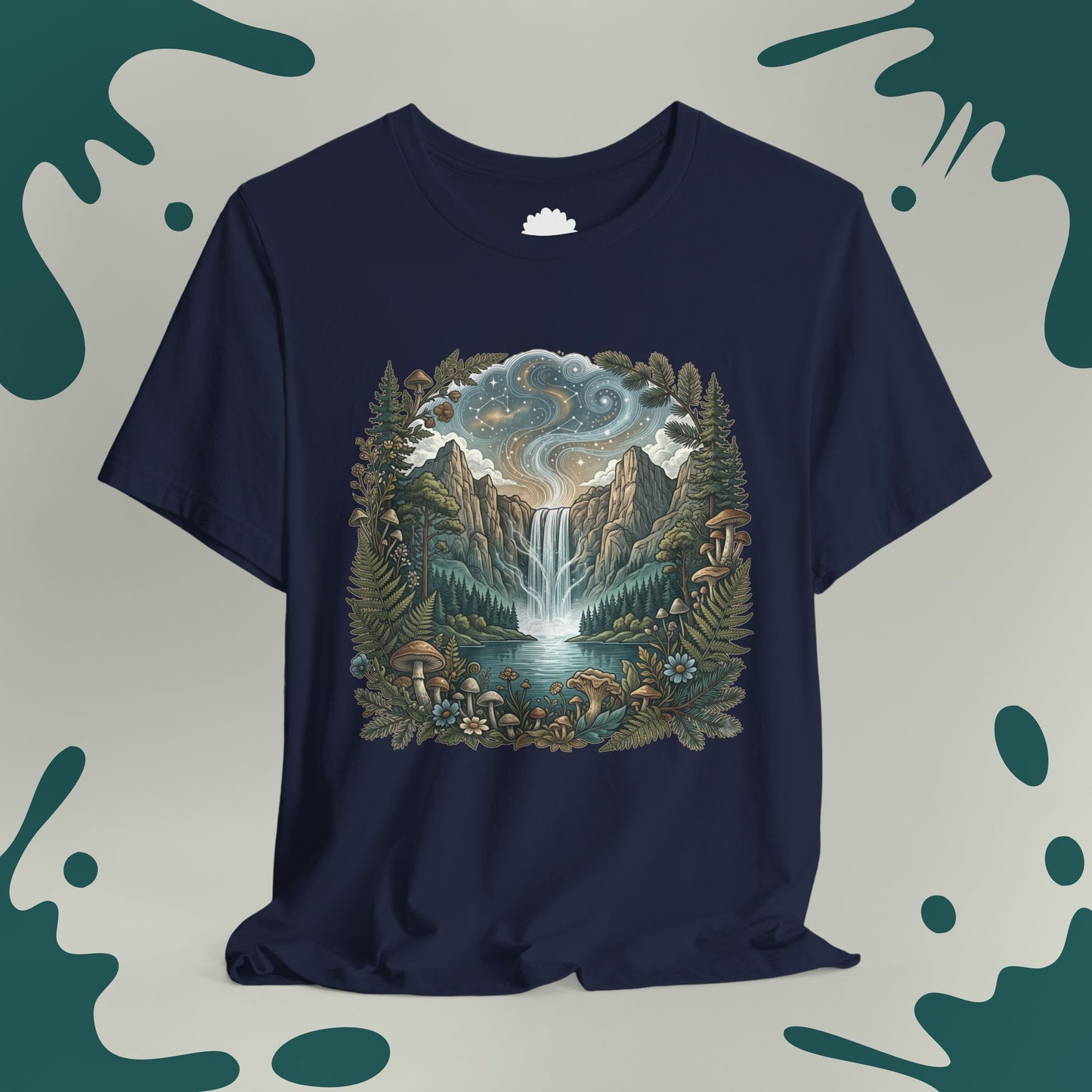 Mystic Mountain Waterfall T-Shirt