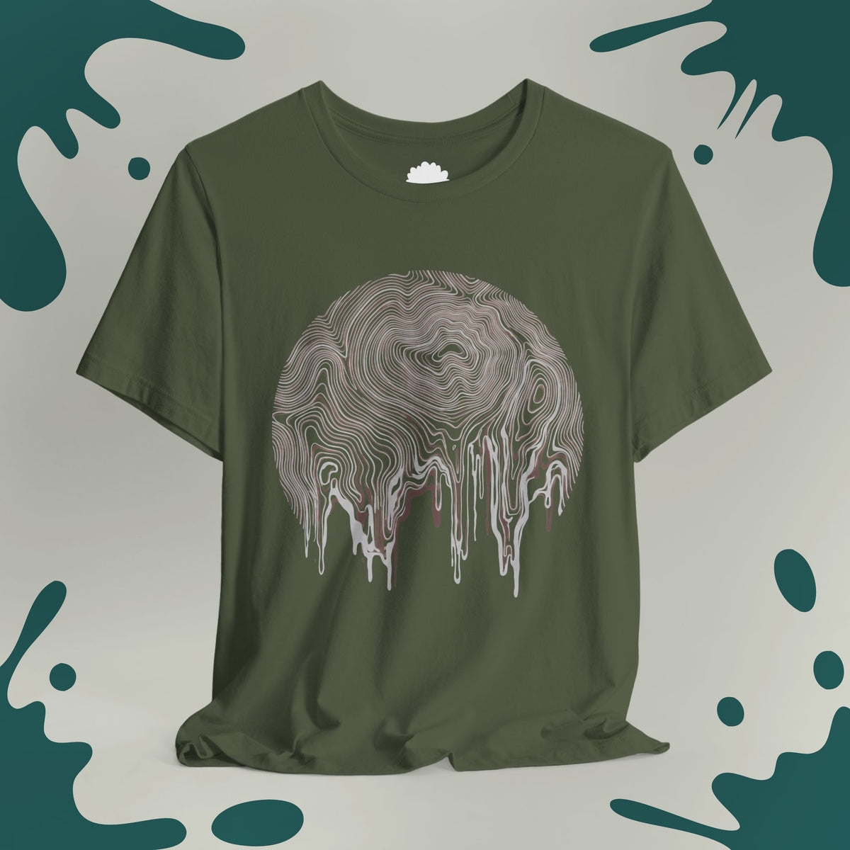 Melting Topography T-Shirt