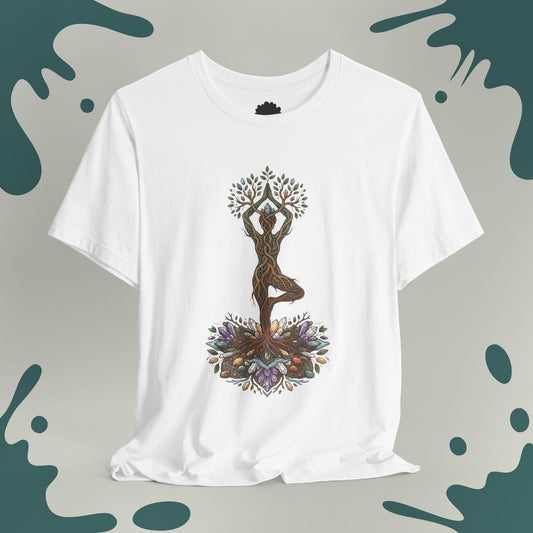 Rooted Yoga Tree Spirit T-Shirt