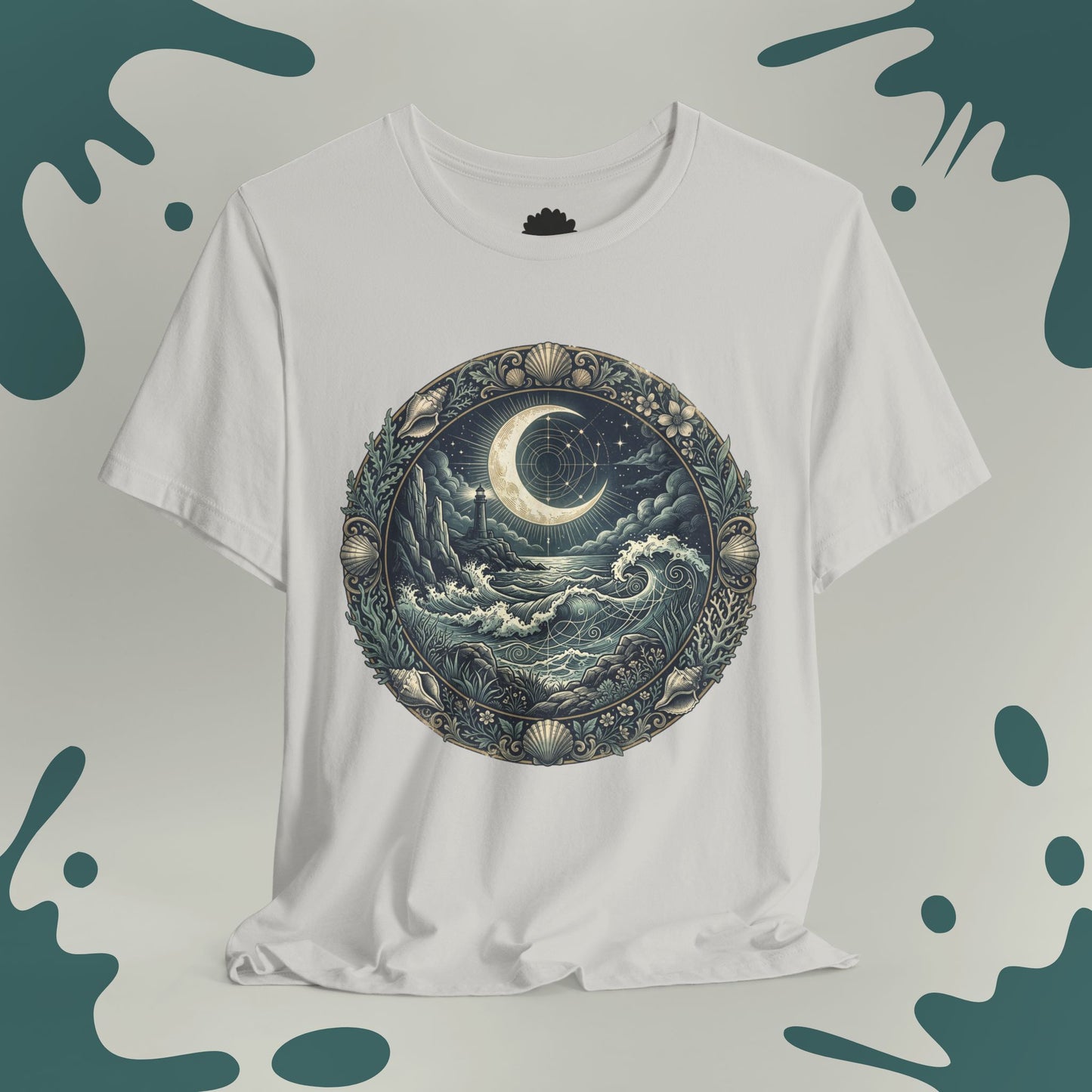 Celestial Lighthouse Cove T-Shirt