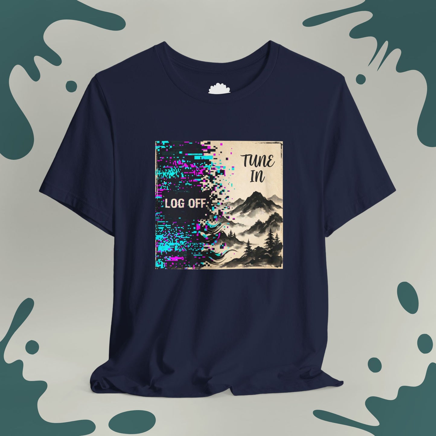 Log Off-Tune In T-Shirt