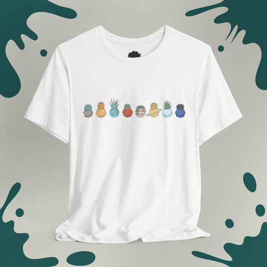 Solar System Succulents T-Shirt