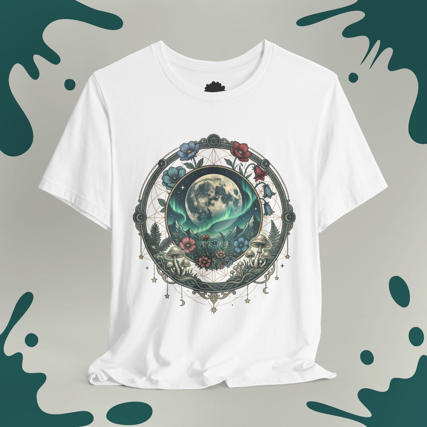Moonlit Mountain Frame T-Shirt