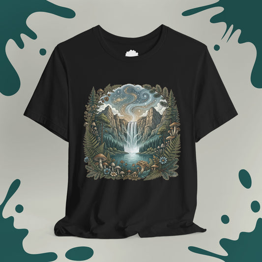 Mystic Mountain Waterfall T-Shirt