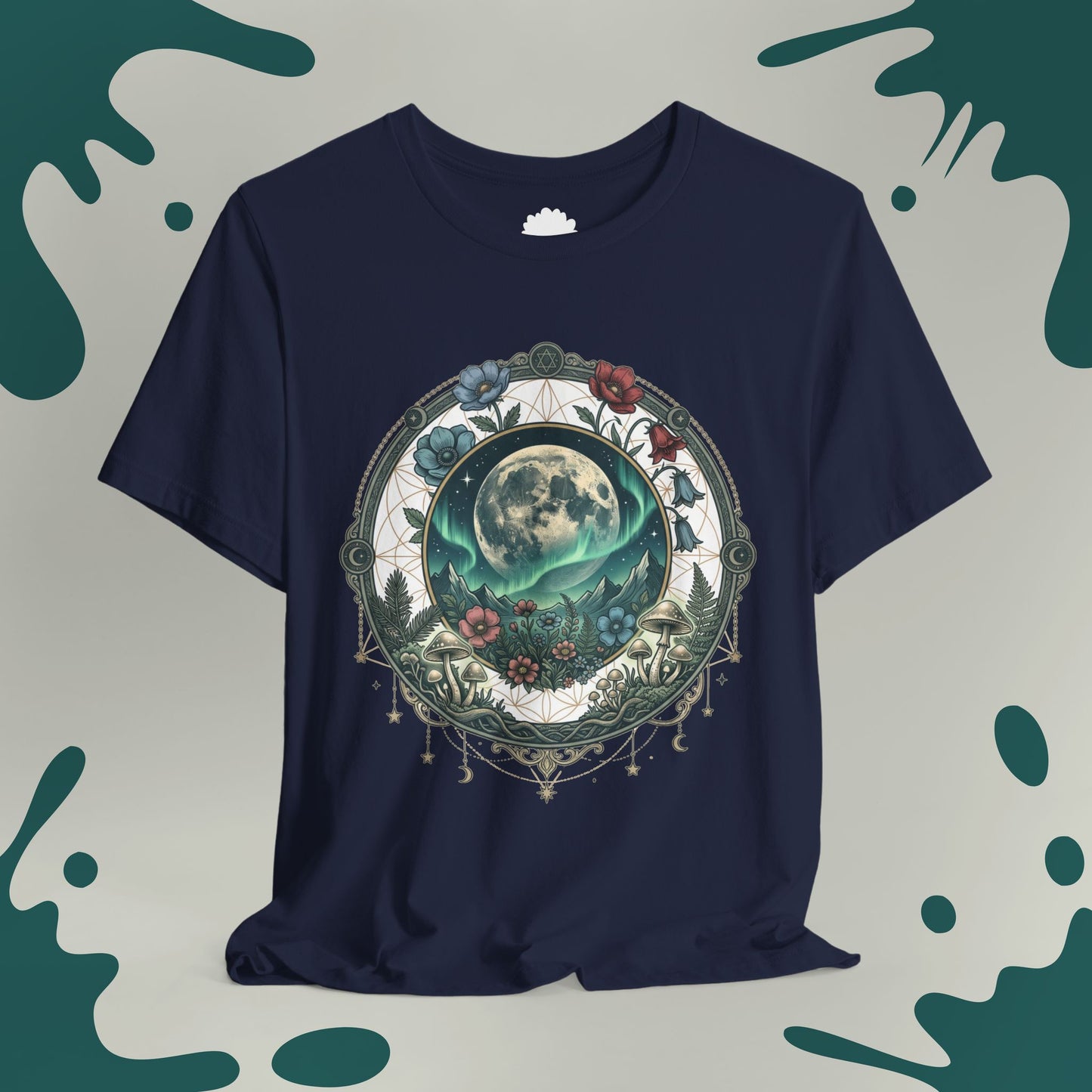Moonlit Mountain Frame T-Shirt