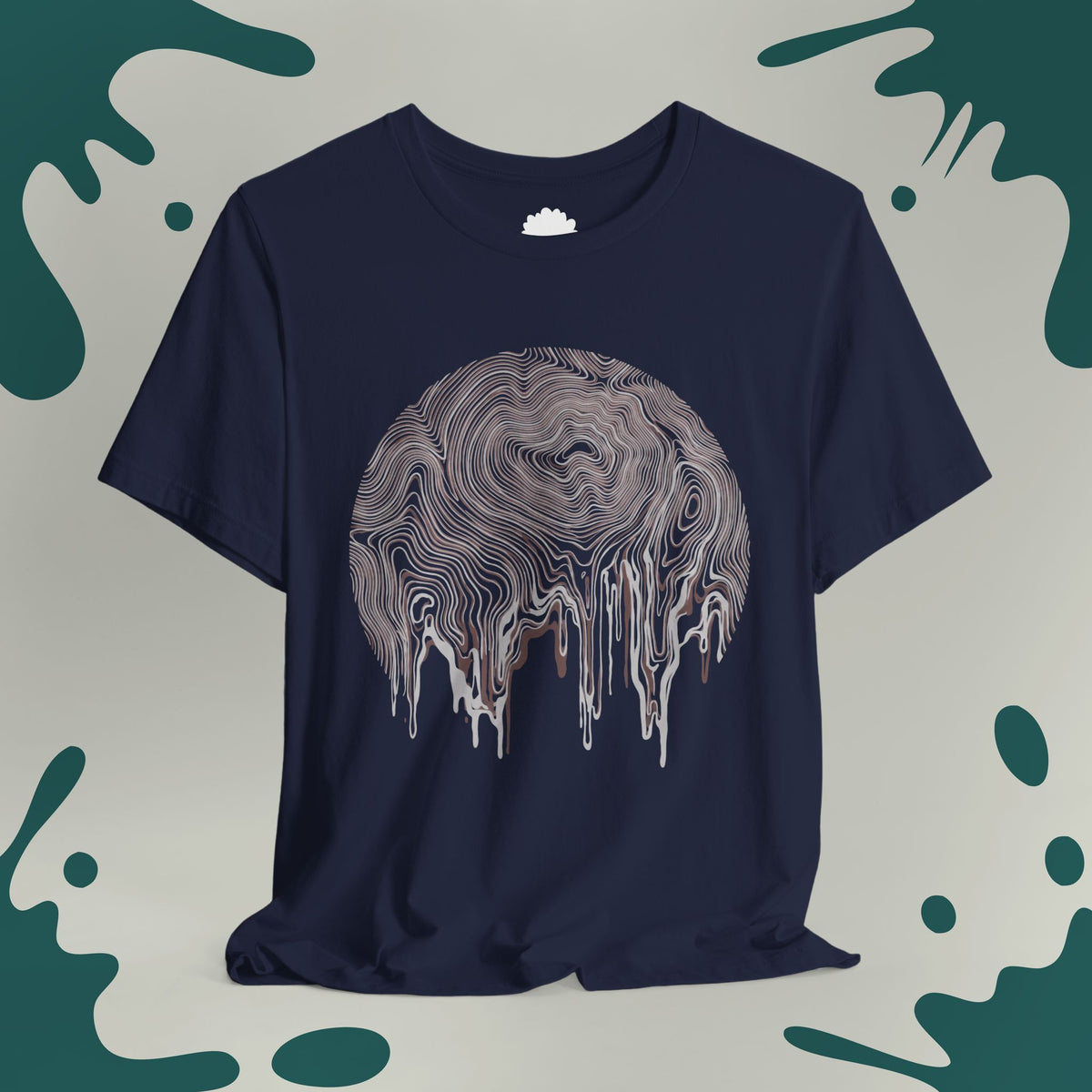 Melting Topography T-Shirt