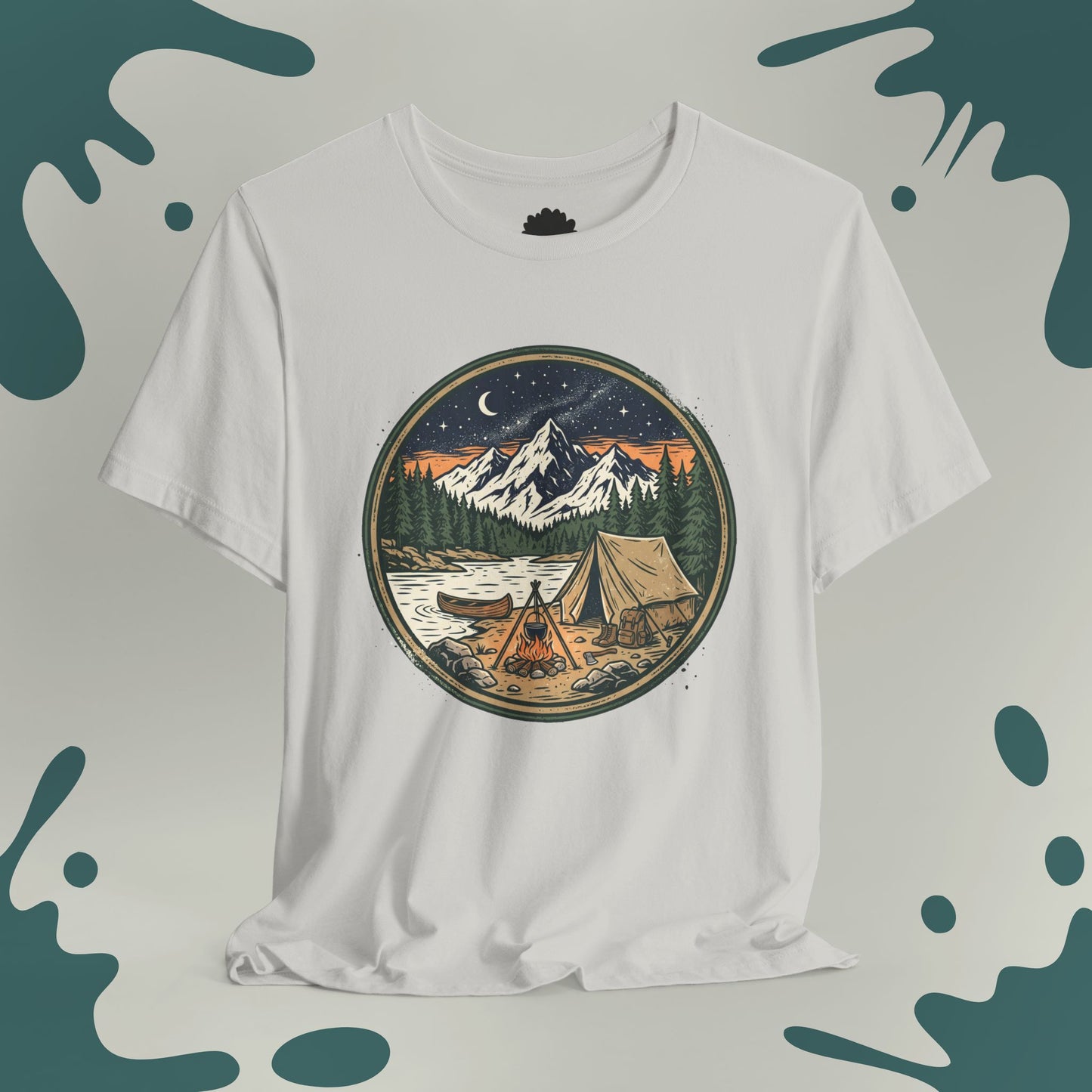 Wilderness Campfire Night T-Shirt