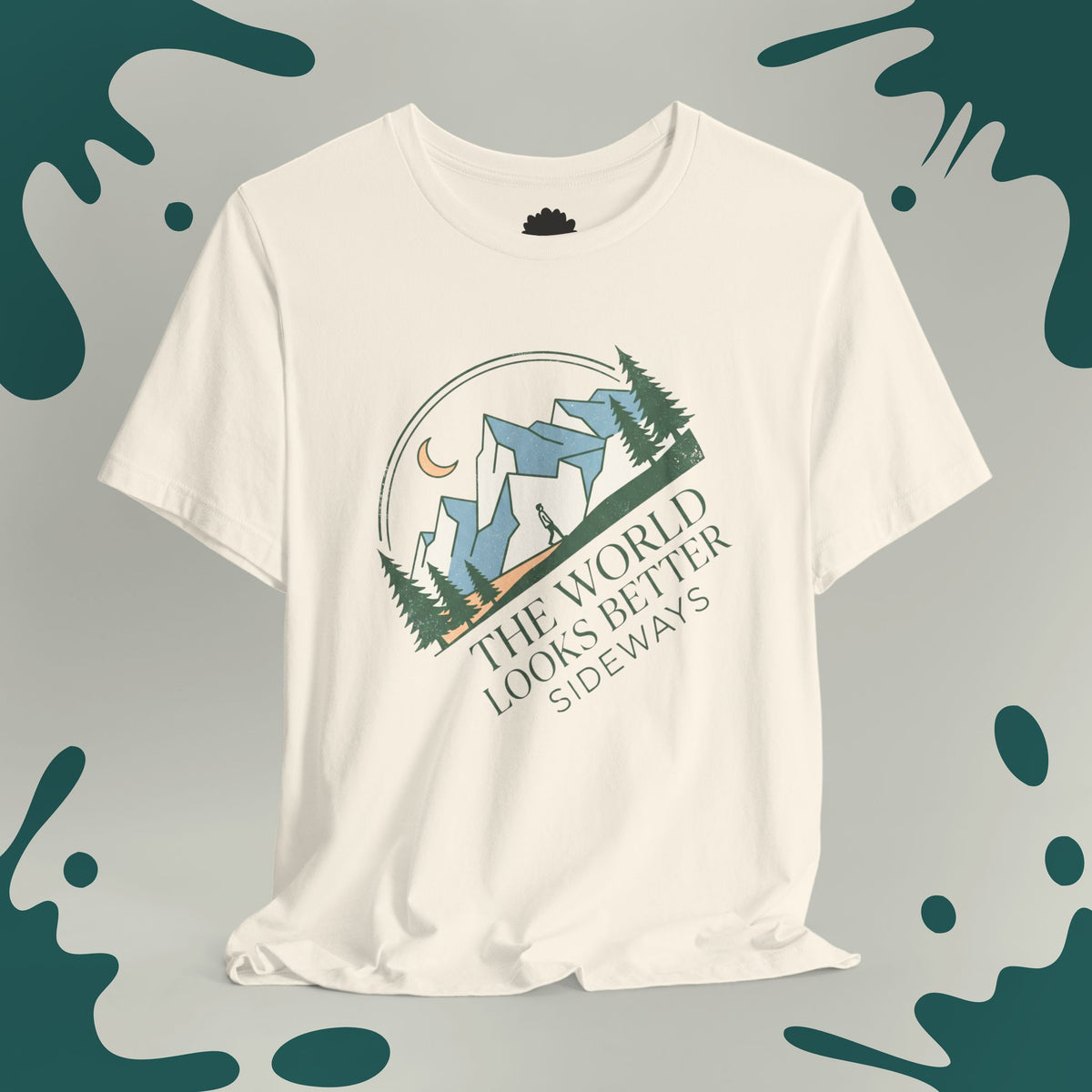 The World Looks Better Sideways T-Shirt