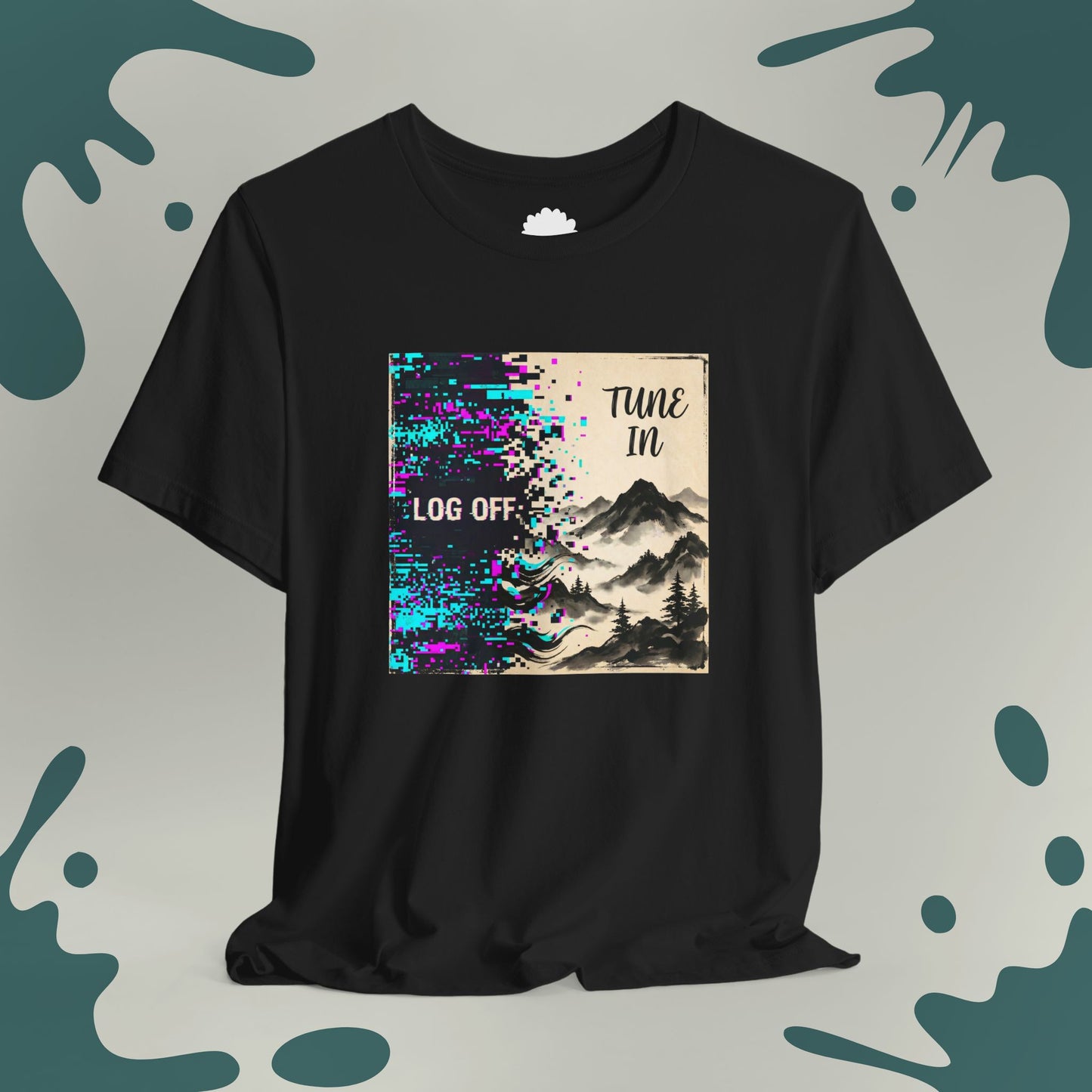 Log Off-Tune In T-Shirt
