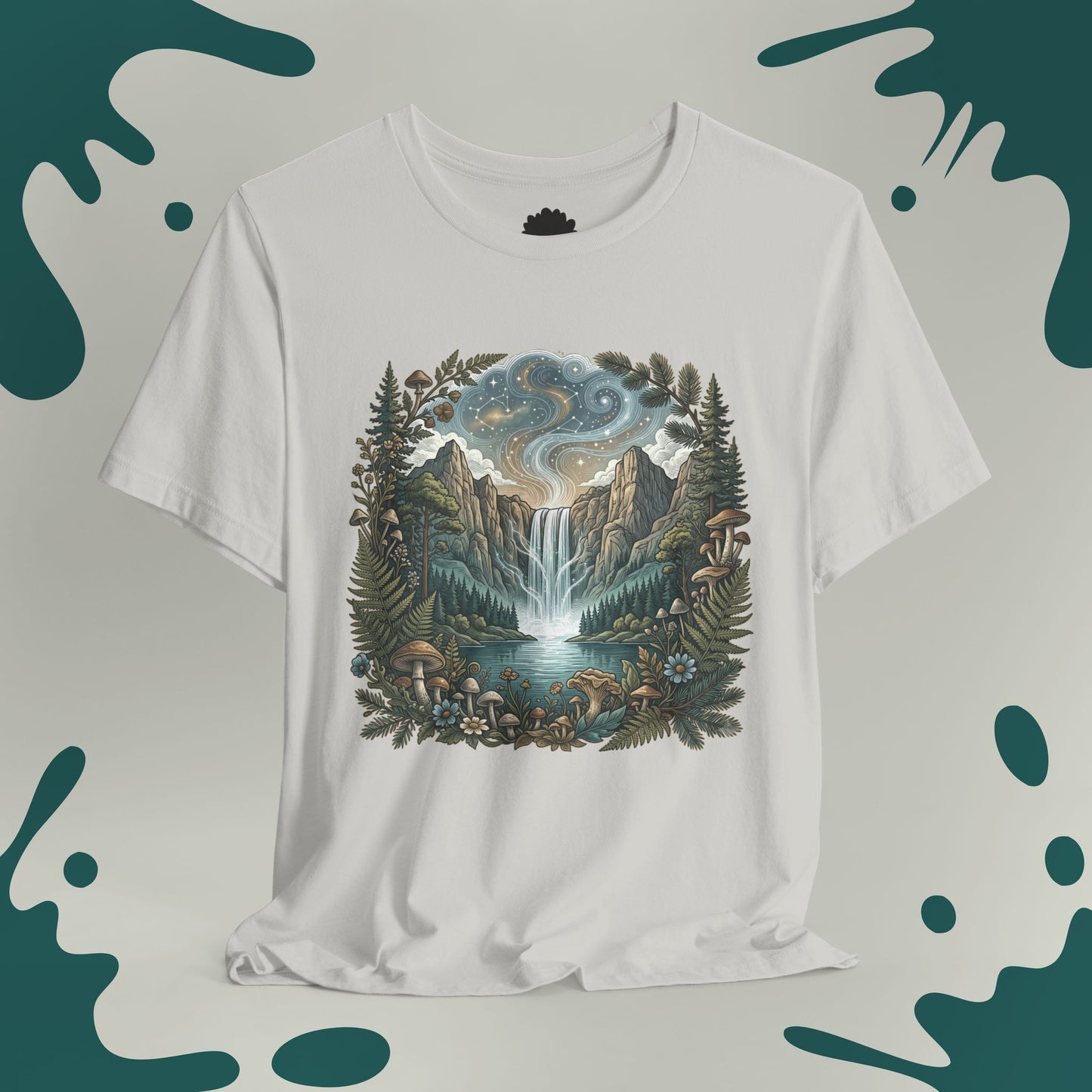 Mystic Mountain Waterfall T-Shirt