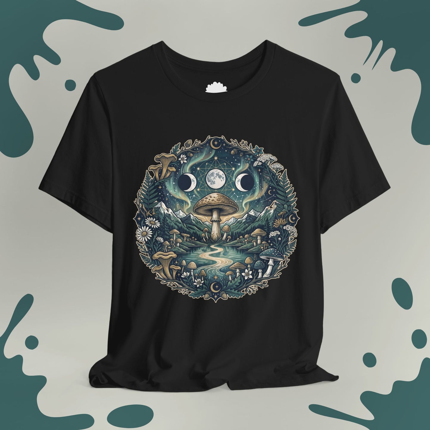 Mystic Mushroom Haven T-Shirt