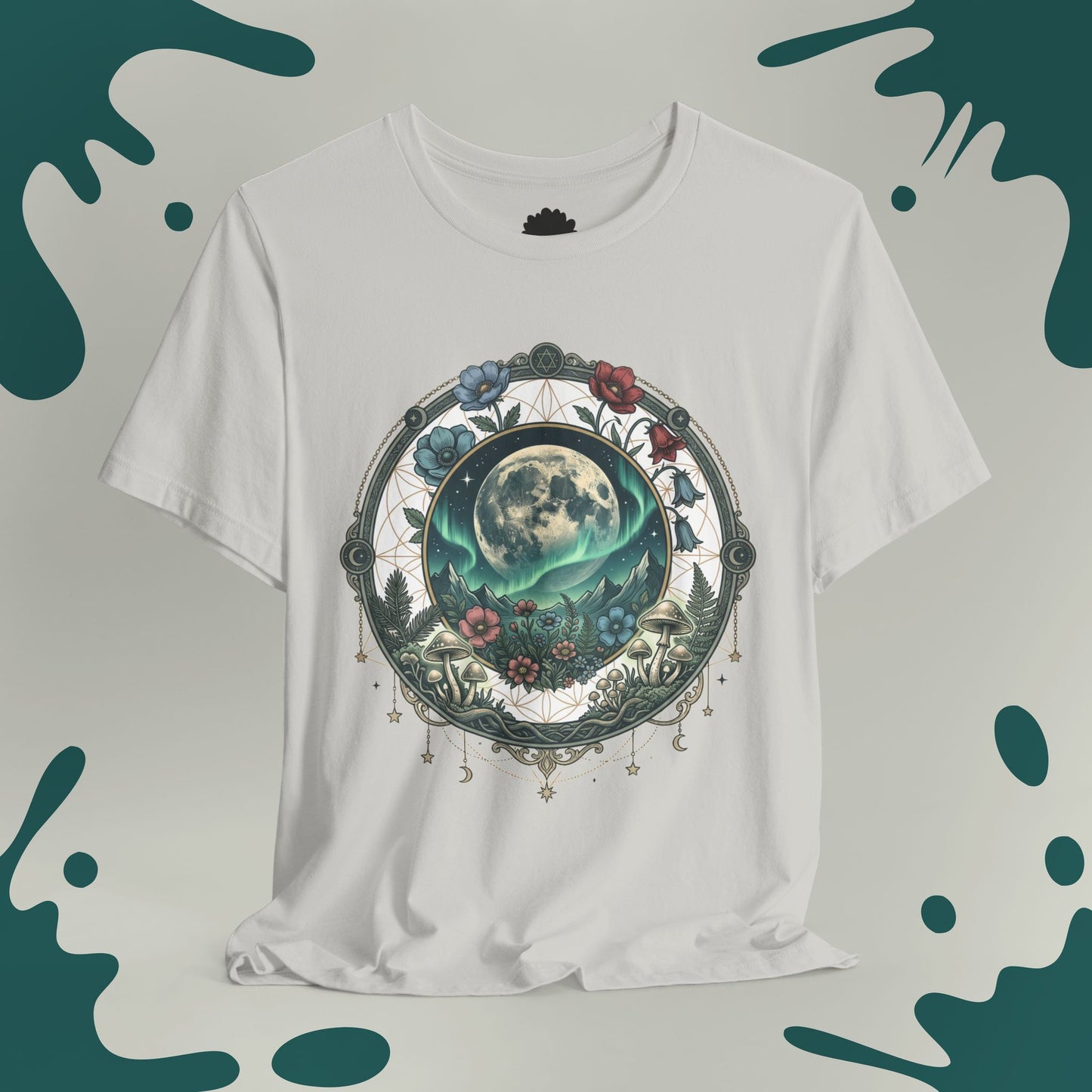 Moonlit Mountain Frame T-Shirt