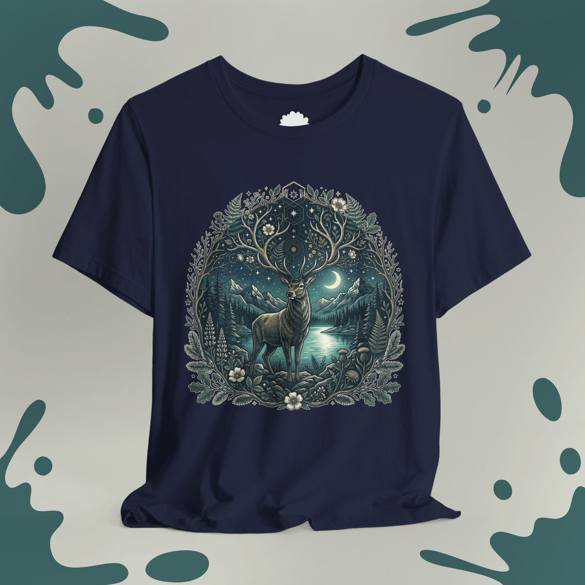 Majestic Celestial Stag T-Shirt