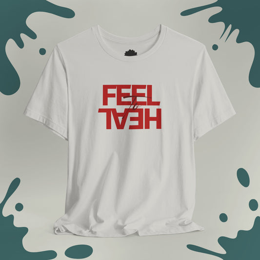 Feel to Heal Red T-Shirt