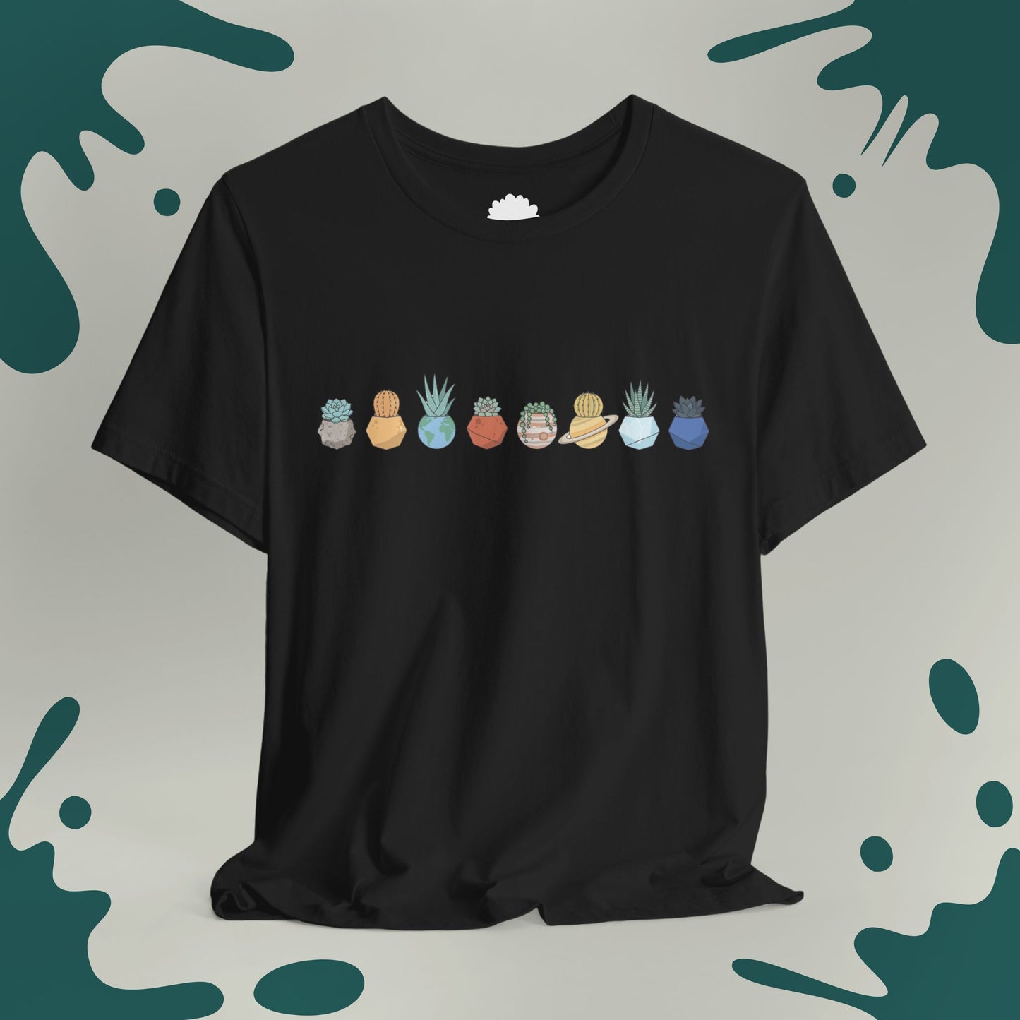 Solar System Succulents T-Shirt