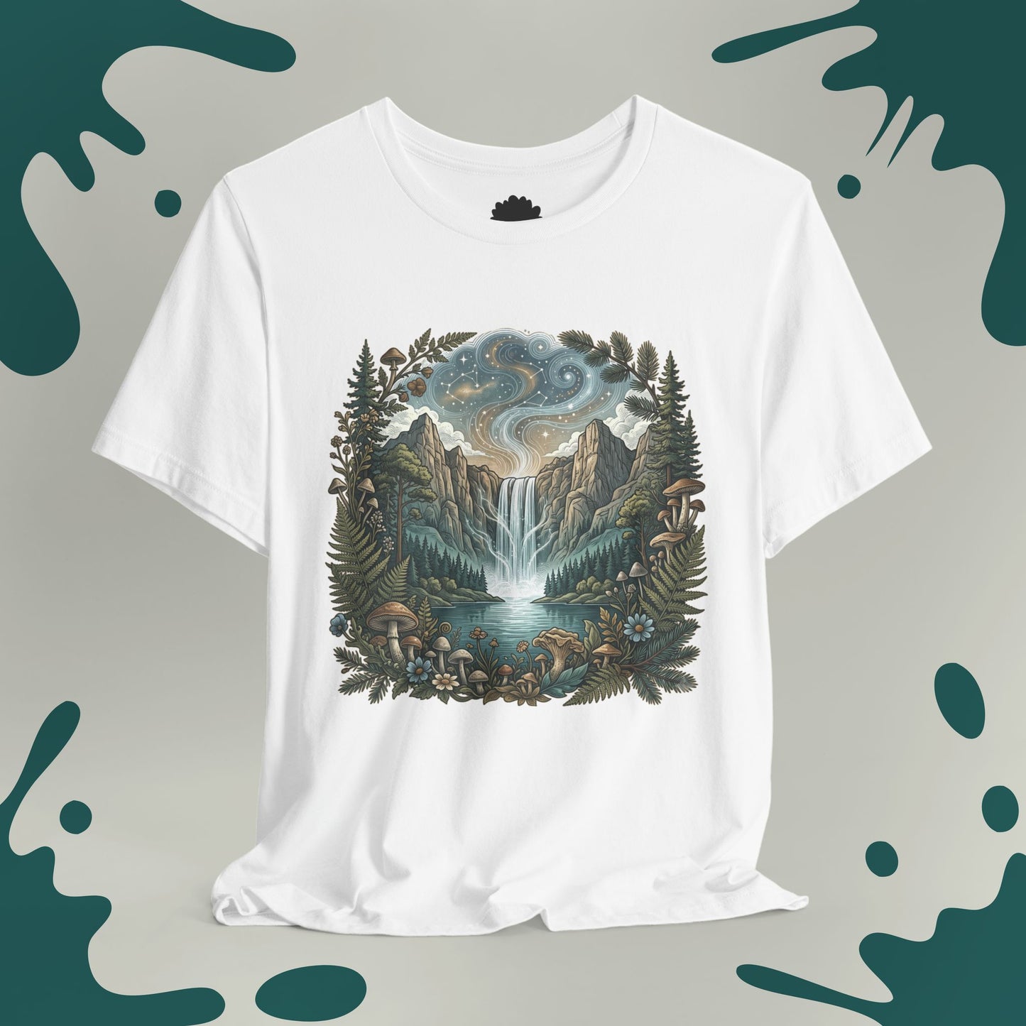 Mystic Mountain Waterfall T-Shirt