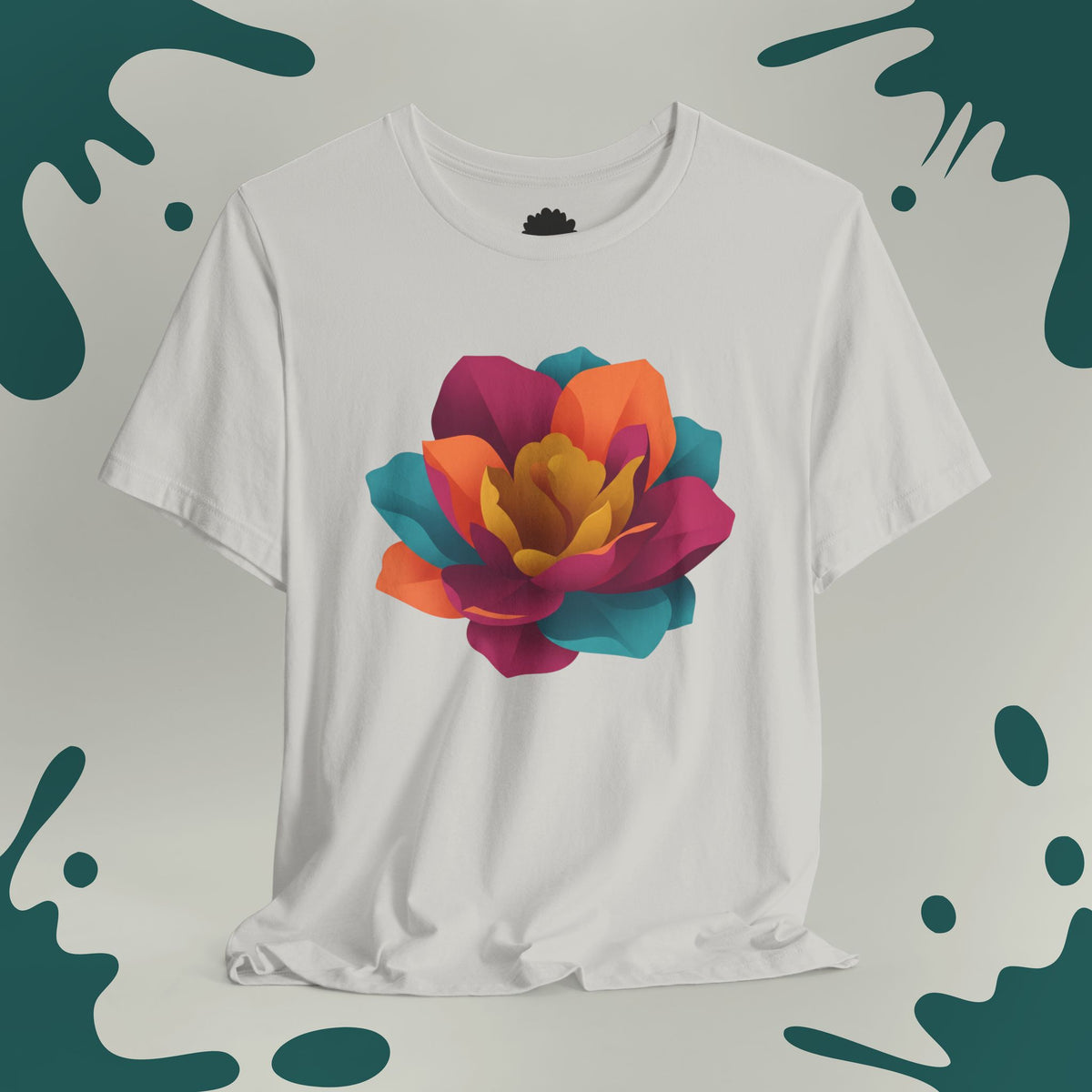 Geometric Bloom T-Shirt