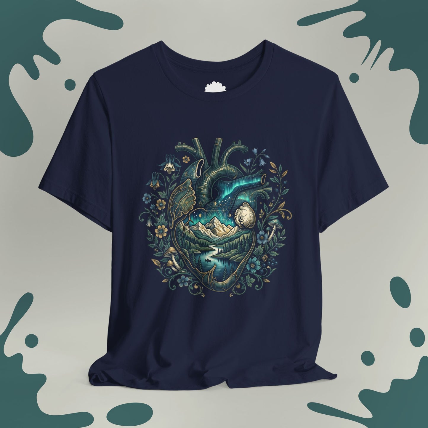 Anatomical Heart of Nature T-Shirt