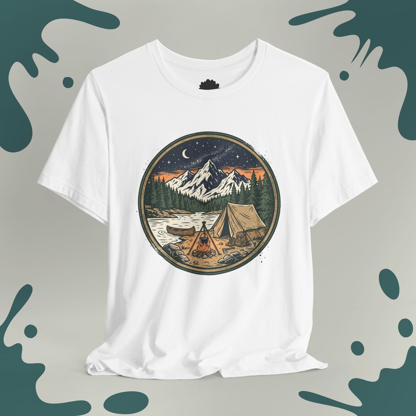 Wilderness Campfire Night T-Shirt