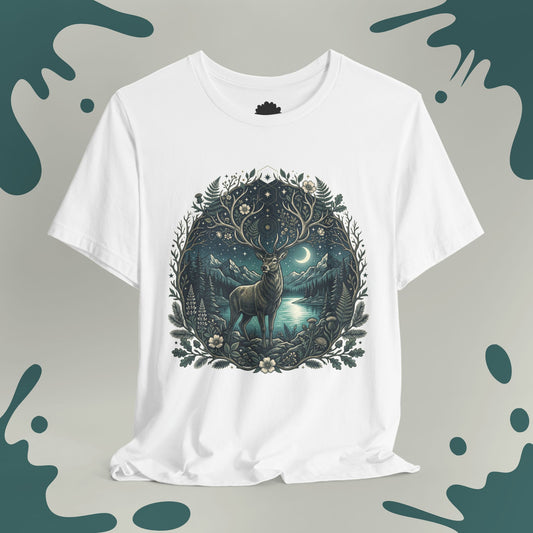 Majestic Celestial Stag T-Shirt